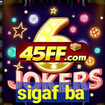 sigaf ba